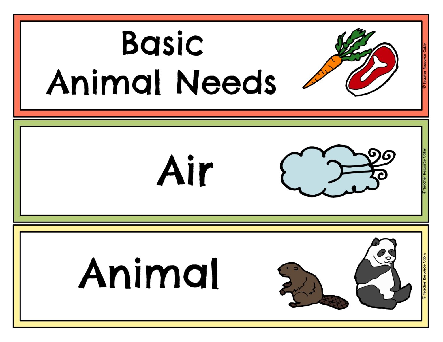 Grade 2 SCIENCE Word Wall and Posters - Teacher Resource Cabin