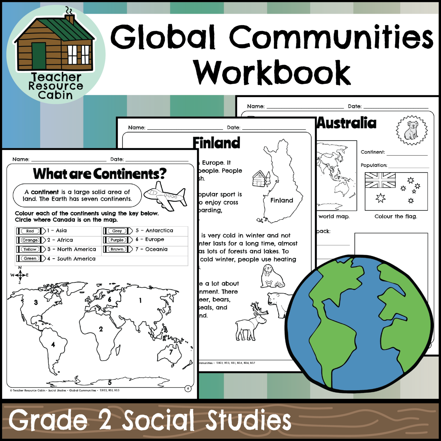 Global Communities Workbook (Grade 2 Social Studies) - Teacher Resource ...