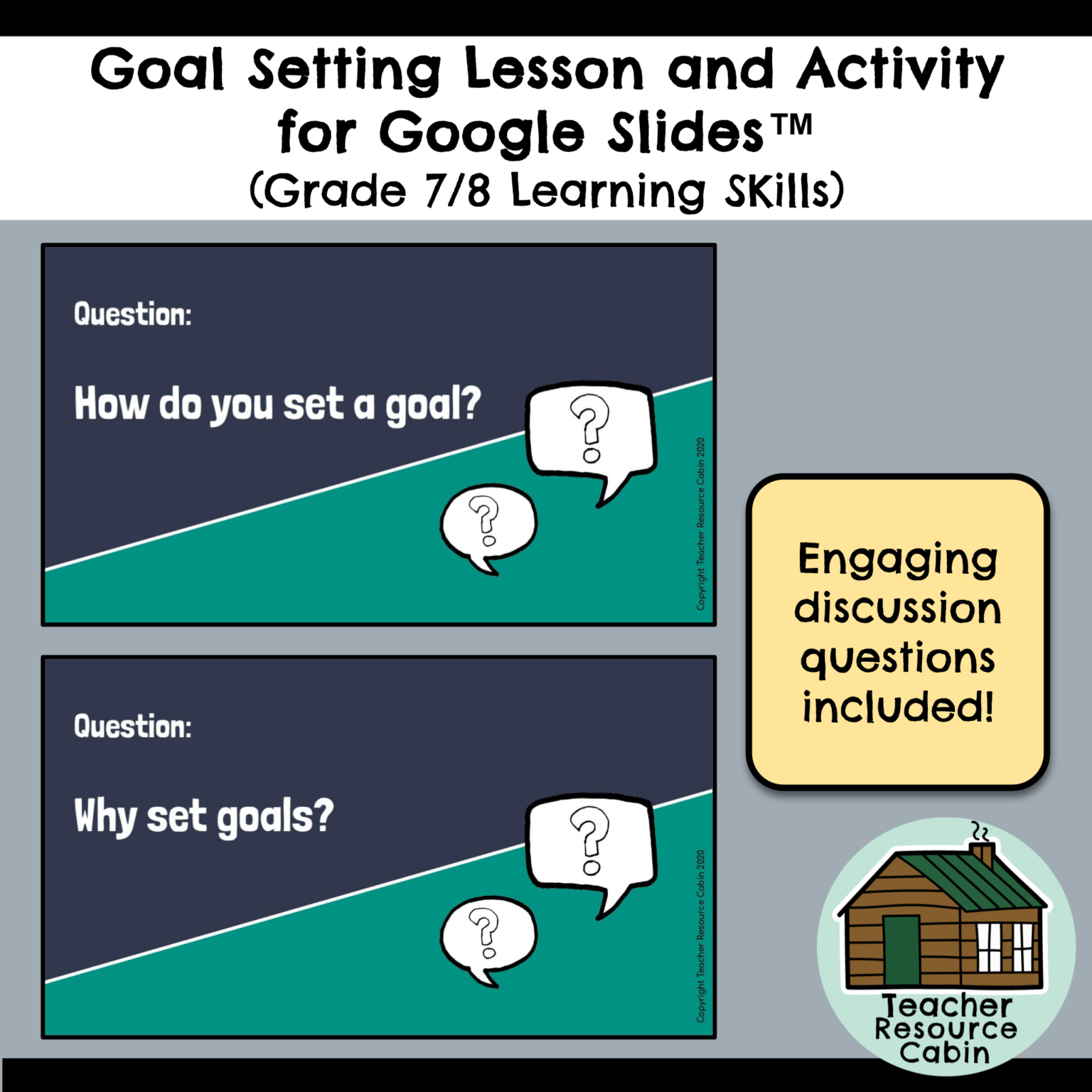 Goal Setting Lesson and Activity for Google Slides™ | SMART Goals ...