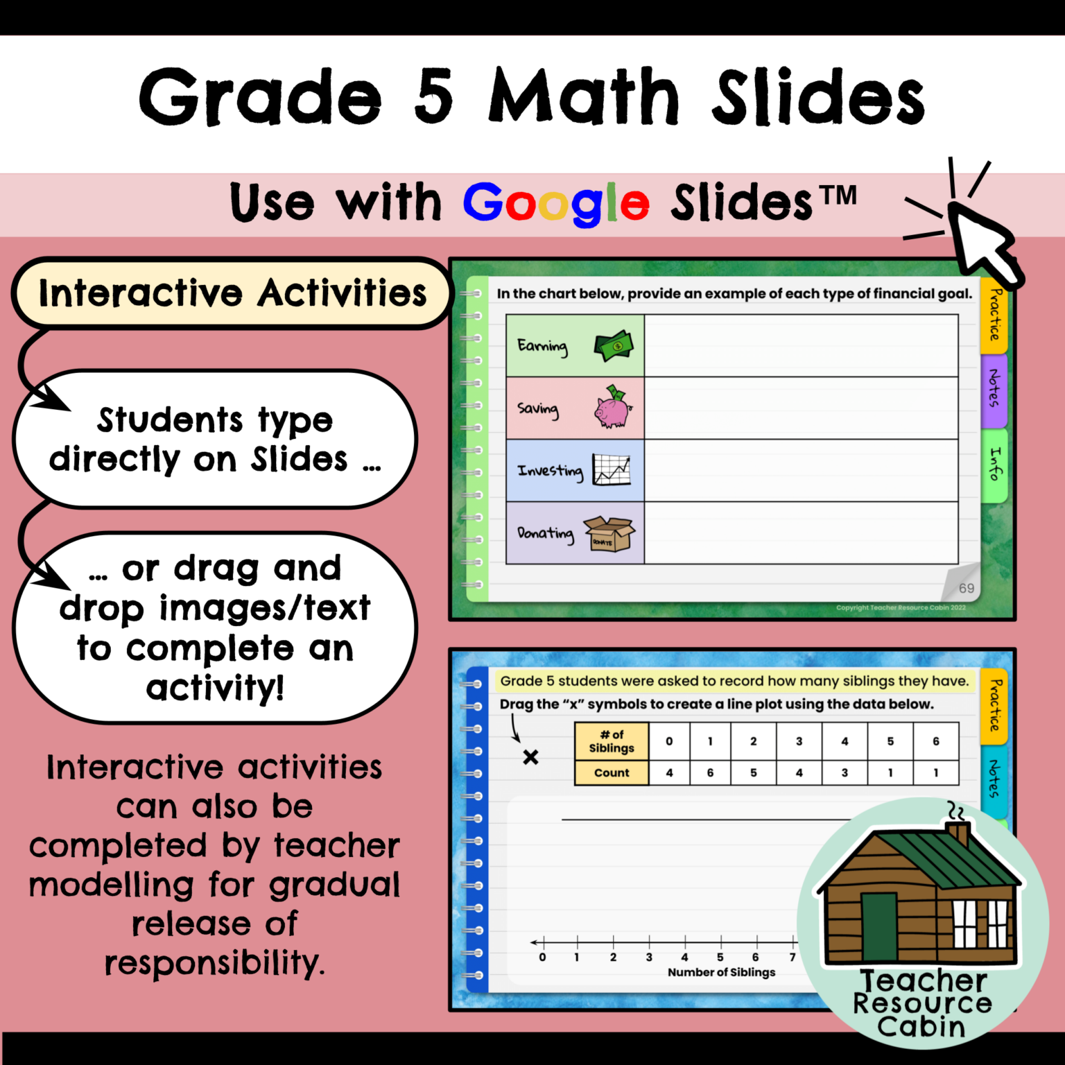 Grade 5 Ontario MATH: Google Slides™ Bundle - Teacher Resource Cabin