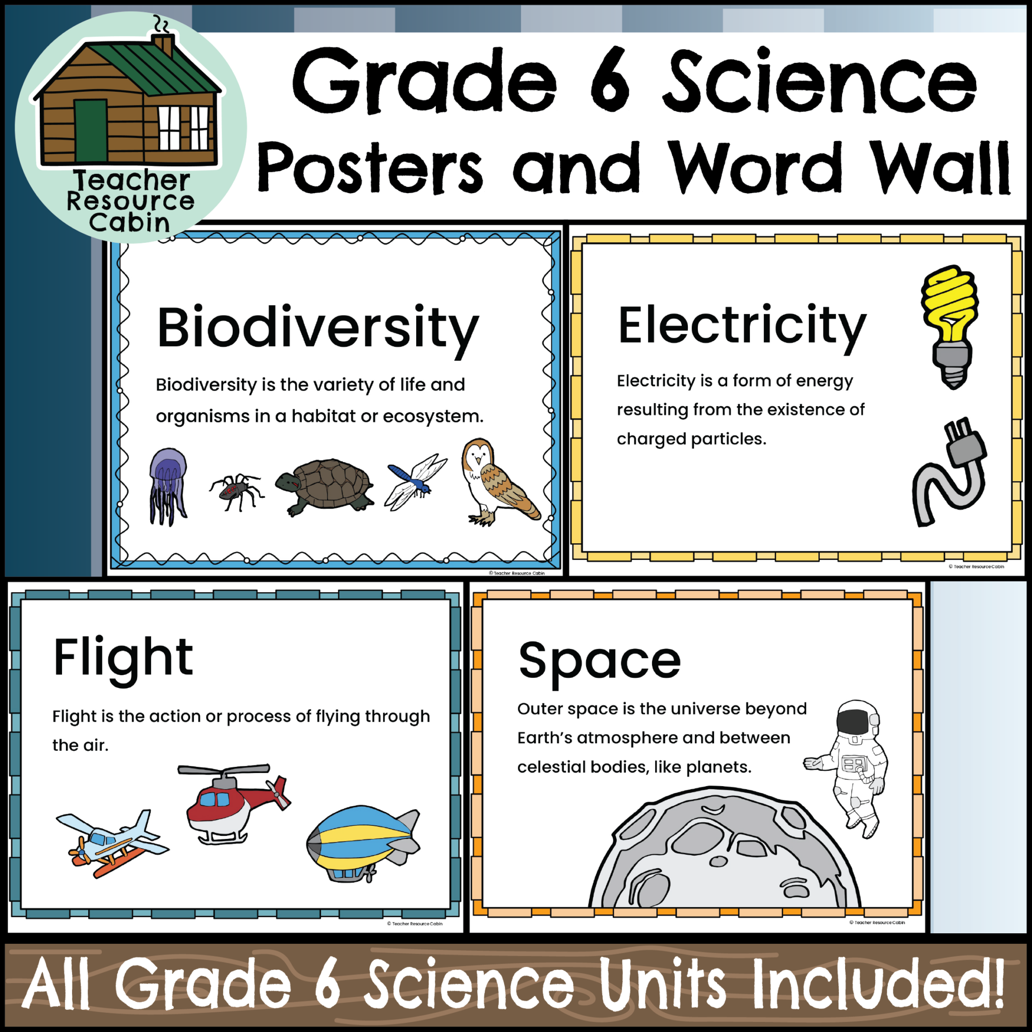 Grade 6 Ontario Science Mega Bundle (FULL YEAR) - Teacher Resource Cabin