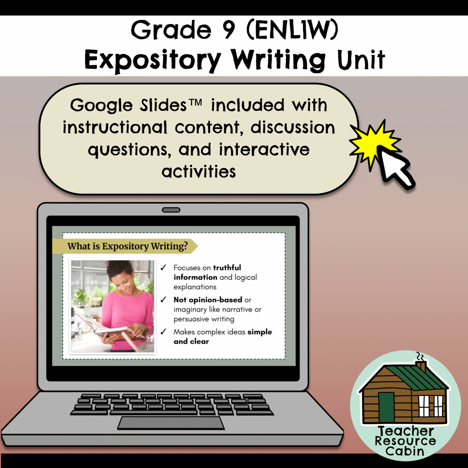 Expository Writing Unit - Grade 9 English ENL1W (Printable + Google ...