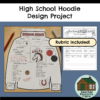 High School Hoodie Design Activity (Grade 8 Art/Media Literacy)