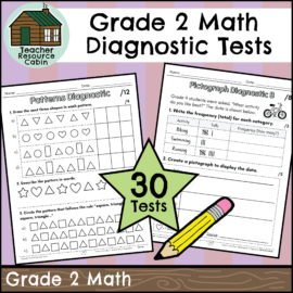 Grade 2 Math Diagnostic Tests