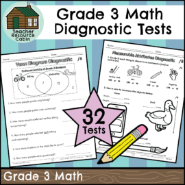 Grade 3 Math Diagnostic Tests