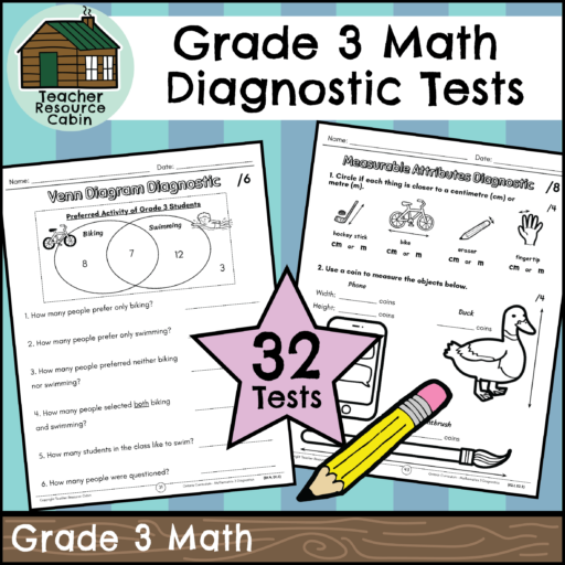 Grade 3 Math Diagnostic Tests