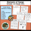Six Elements of Design (Grade 1-3 Visual Arts)