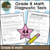 Grade 8 Math Diagnostic Tests